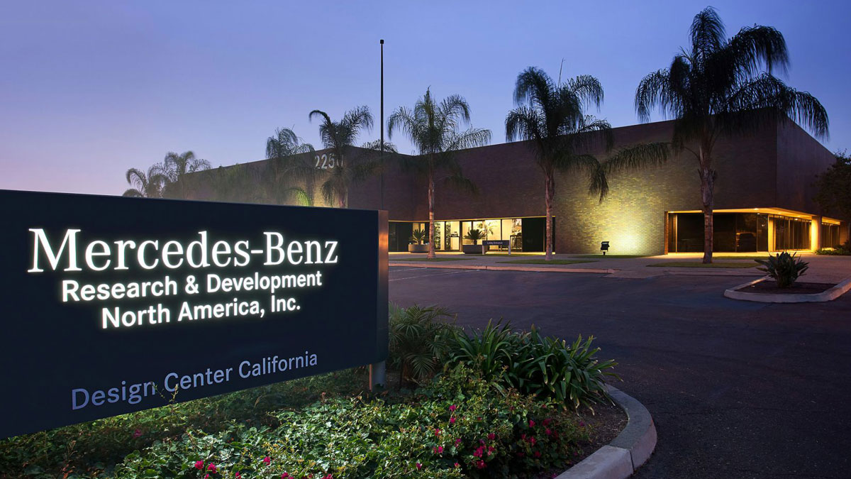 Studio thiết kế Mercedes tại Carlsbad, California