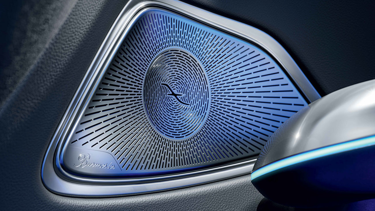 Hệ thống loa Burmester của xe E Class