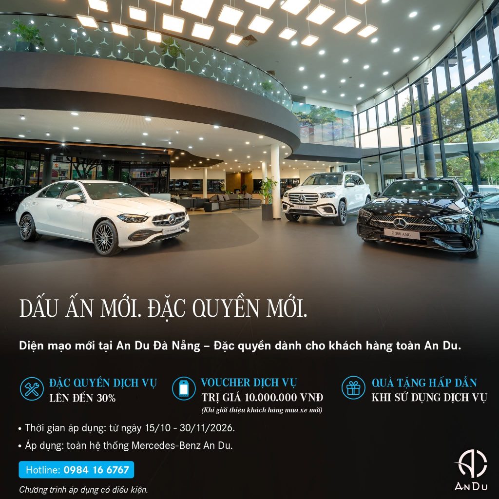 Chương trình Dấu Ấn Mới – Đặc Quyền Mới tại showroom Mercedes-Benz An Du Đà Nẵng