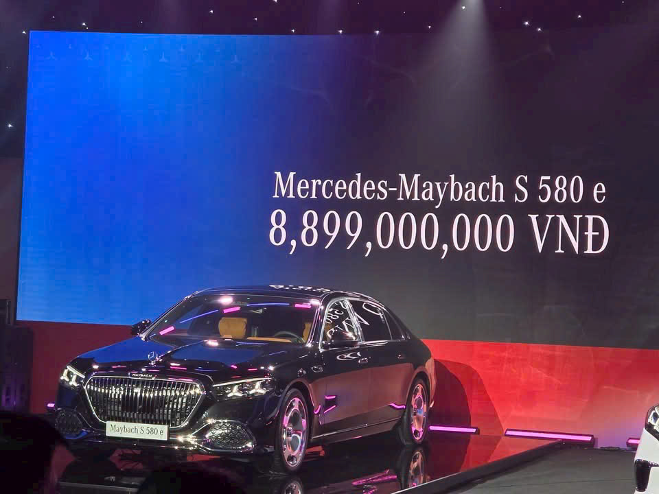 Mercedes-Maybach S 580 e công bố giá 8.899.000.000 VNĐ