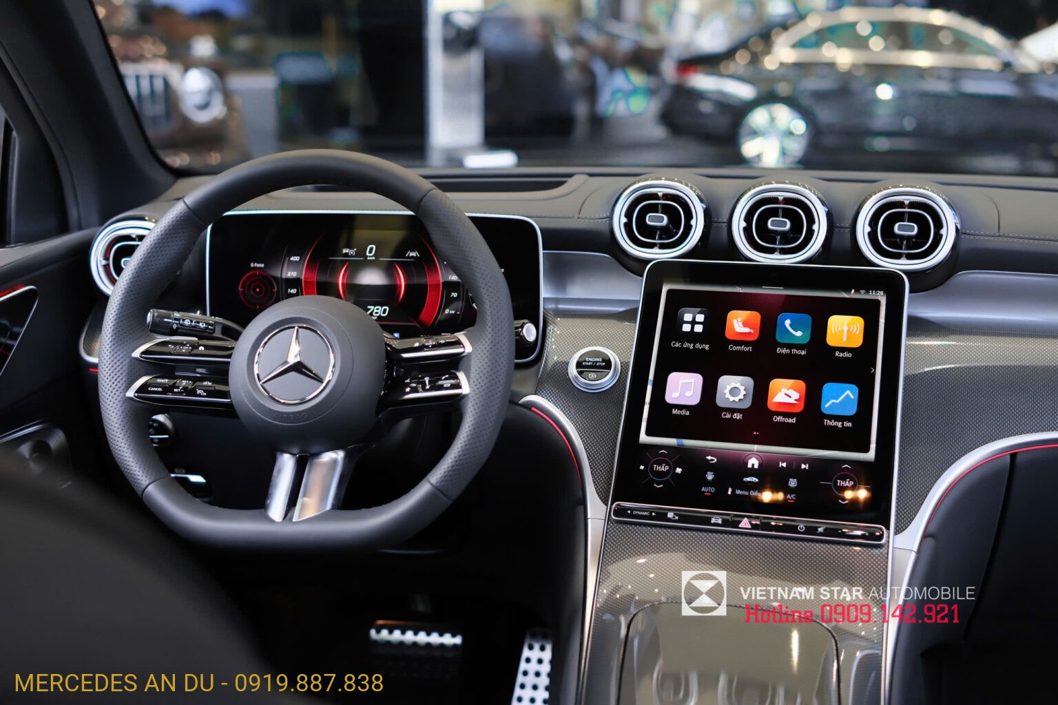 Nội thất Mercedes-Benz GLC